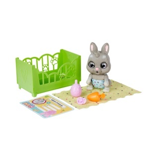 Hasenbaby Interactiv Simba Pamper Petz cu Functie de Baut si Schimbare Culoare