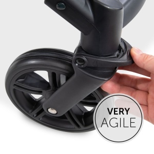 hauck Rapid 4 Kinderbuggy Negru Pliere Compacta Functie de Reclinare - Img 4