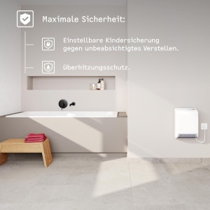 Heizluftier electric STIEBEL ELTRON CK 20 Trend, 2 kW, LCD, pentru 25 m - Img 4
