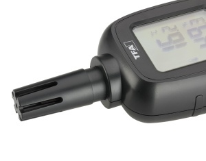 Higrometru digital TFA Dostmann Profi 31.1066.01, temperatura -50C pana la 70C, negru - Img 3