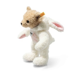 Hoodie Teddy Bear Steiff 114052, 27cm, Culoare Alb - Img 4
