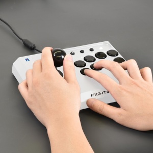 HORI Fighting Stick Mini PS5 Compact Licenta Sony Controller Arcade - Img 5