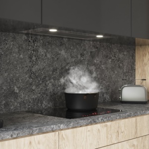 Hota incorporabila Cecotec Bolero Flux IT 755500 75 cm Inox 550 m3h Clasa A Touch Control - Img 6