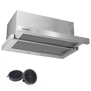 Hota incorporabila COMFEE CHL03M21S 60cm 400 m3h Filtru aluminiu Argintiu