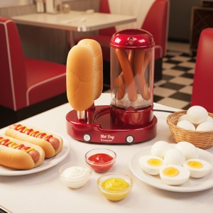 Hotdog Maker Beper P101CUD502 3-in-1, 440 W, 6 oua, 2 chifle - Img 5