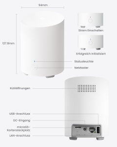Hub de Securitate Reolink Home Hub Mini, 1TB, Dual-Band WLAN - Img 8