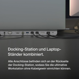 Hub USB-C Belkin 11-in-1 cu 4K HDMI, 100W incarcare, 3x USB-A - Img 5