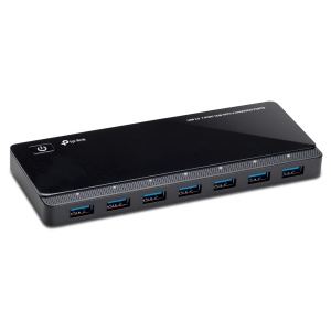 Hub USB TP-Link UH720, 7 porturi USB 3.0, 5 Gbps, 2 porturi de incarcare 5V2.4A - Img 4