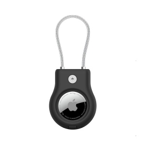 Husa AirTag Belkin cu Fir de Securitate, Neagra, Protectie Impotriva Zgarieturilor