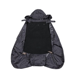 Husa de Protectie Ergobaby Windcover, Impermeabila, Charcoal - Img 2