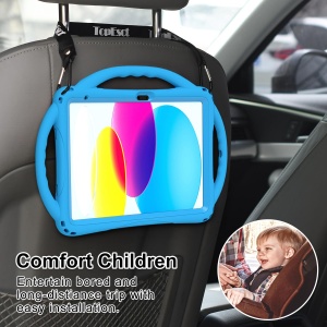 Husa de protectie TOPESCT pentru iPad A16 11. 10. generatie, din silicon, cu suport si maner - Img 3