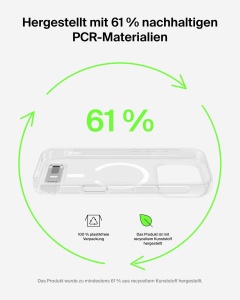 Husa de telefon Belkin Clear pentru iPhone 18 Pro 17 Pro cu suport integrat, rezistenta la socuri - Img 8