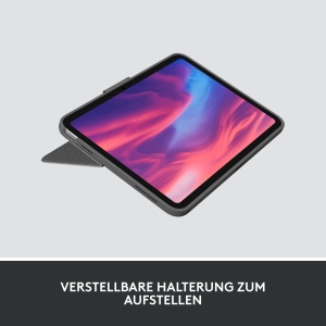 Husa Logitech Combo Touch cu tastatura detasabila pentru iPad, compatibila cu modelele A2696, A2757, A2777, A3162 - Img 5