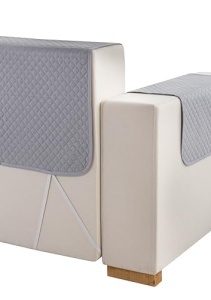 Husa pentru canapea Todocama 1-Sitzer Hellgrau Design Rautat Protectie si Confort - Img 4