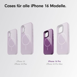 Husa pentru iPhone 16 Pro Beats - MagSafe, Kratzfeste, Abendlila - Img 2