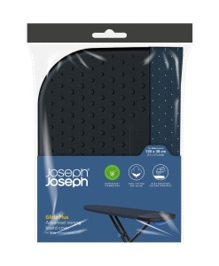 Husa pentru masa de calcat Joseph Joseph Glide Plus 130x38 cm tehnologie DripShield multistrat negrualbastru - Img 2