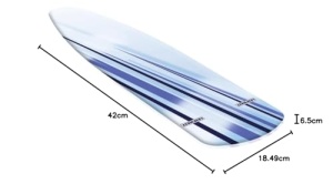 Husa pentru masa de calcat Leifheit Air Active M Blue, 118x38 cm, cu pereti perforati - Img 4