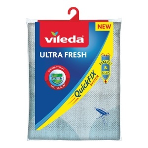 Husa pentru masa de calcat Vileda Ultra Fresh antibacteriana gri-albastru 110-130 cm x 30-45 cm