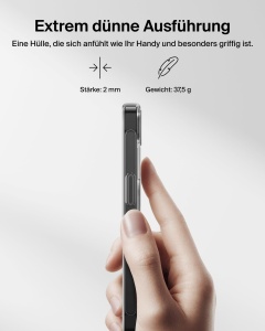 Husa pentru telefon Belkin SheerForce Clear Lite, ultraduna, MagSafe, transparenta - Img 6