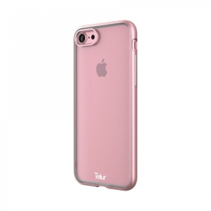 Husa pentru telefon Tellur TLL118204, compatibila iPhone 7, roz, TPU