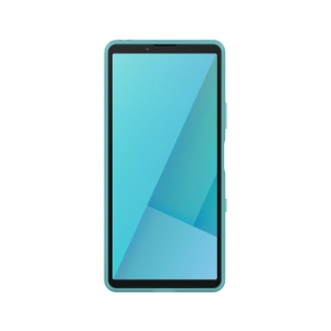 Husa Sony pentru Xperia 10 VII, alba, cu suport si maner
