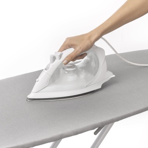 Husa universala Rayen pentru masa de calcat 115x38 cm Gri 100 bumbac si spuma suprafata metalizata - Img 4