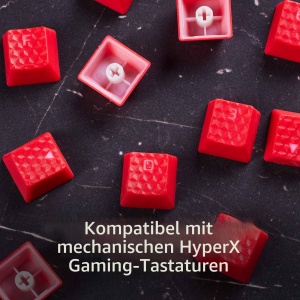 HyperX Rubber Keycaps Kit 19 Tasti Roz Texturate pentru Gaming - Img 5