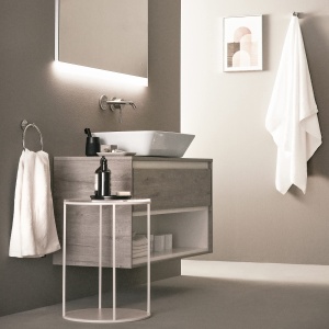 Ideal Standard A6938AA Baterie de perete Ceraline, culori cromate, Bocca da 20 cm - Img 2