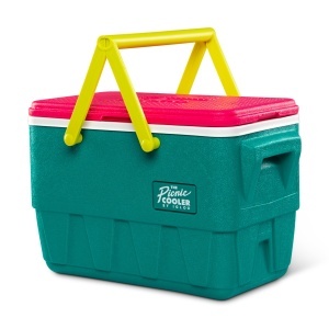 Igloo Retro Picnic Basket 25 23L VerdeRoz Racire Eficienta si Design Retro