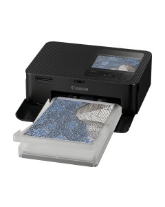 Imprimanta foto compacta Canon SELPHY CP1500, printare wireless, fotografii rezistente 100 ani, negru