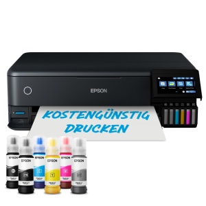 Imprimanta foto Epson EcoTank ET-8550 A3 6 culori Wi-Fi Direct Touchscreen