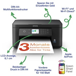 Imprimanta multifunctionala Epson XP-5200, A4, Wi-Fi, compacta - Img 2