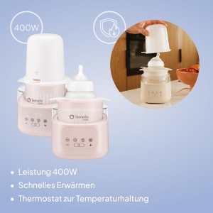 Incalzitor pentru biberon Lionelo Thermup 4.0, 6 in 1, 400W, cu sterilizator - Img 9