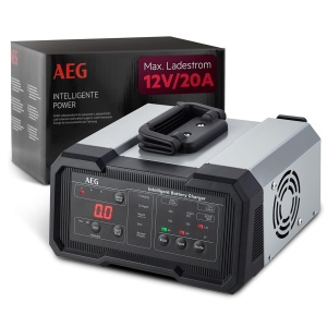 Incarcator auto AEG CW20, 20A, pentru baterii 612V, cu display LED