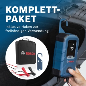 Incarcator auto Bosch C80-Li, 15A, pentru baterii 6V12V, cu functie de mentinere - Img 7