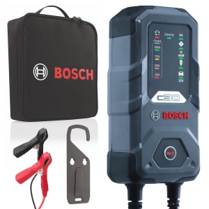 Incarcator de baterii BOSCH C30 pentru 6V si 12V, 3.8A, rezistent la apa