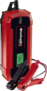 Incarcator de baterii Einhell CE-BC 6 M (incarcator inteligent de baterii cu control cu microprocesor pentru o gama larga de tipuri de baterii, inclusiv masini/motociclete, max. 6 amperi curent de incarcare)