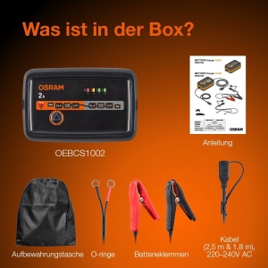 Incarcator de baterii OSRAM BATTERYcharge 1002, 6V12V, 2A, cu mod de intretinere - Img 3