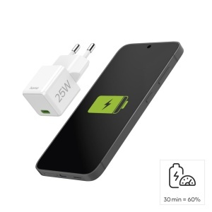 Incarcator rapid Hama, 25W, USB-C, mini format, alb - Img 4