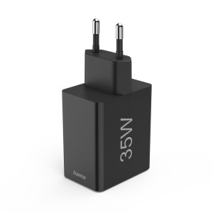 Incarcator rapid Hama 35W 1x USB-C PD 3x USB-A Negru - Img 9