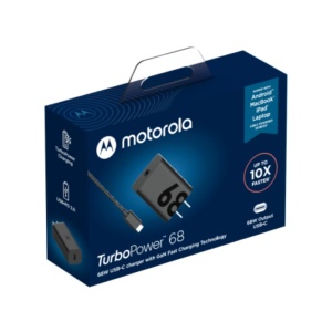 Incarcator rapid Motorola TurboPower 68W, USB Tip-C, negru - Img 7