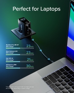 Incarcator rapid SBS Pulse Power 100W USB-C, 4 porturi, tehnologie GaN - Img 9