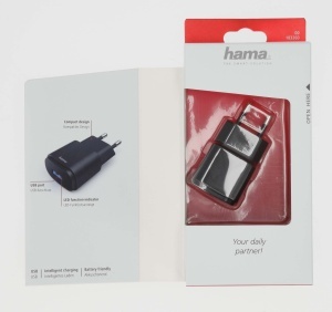 Incarcator USB Hama, 6W, 5V1,2A, Negru - Img 3