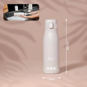 Incubator mobil pentru biberoane Babymoov Moov Feed, capacitate 340ml, USB - Img 7