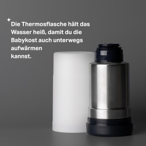 Incubator portabil pentru bebelusi Tommee Tippee Closer to Nature, inox, izolare termica - Img 4
