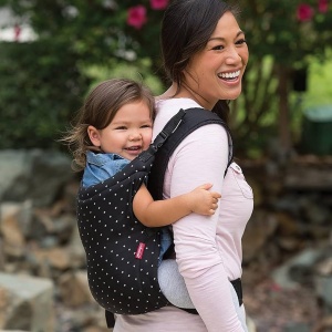 Infantino Zip Reise Babytrage 2-in-1 Negru Ergonomic 36-18 kg - Img 3