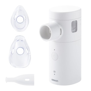 Inhalator OMRON MicroAir Move, portabil, cu tehnologie Mesh, pentru adulti si copii