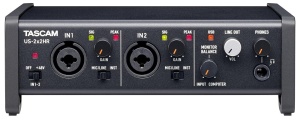 Interfata audio MIDI Tascam US-2X2HR, 2 intrari, 2 iesiri, USB, 192 kHz - Img 2