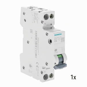Intrerupator electric Siemens, 16 A, 1PN, 4,5 kA, 230 V - Img 4