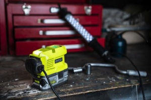 Inversor de curent Ryobi RY18BI150A-0, 150W, 2x USB, iluminare LED - Img 3
